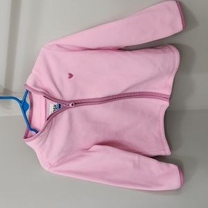 Toddler Girl's Fleece Zip Up